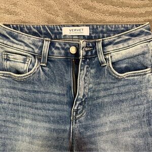 VERVET BY FLYING MONKEY High Rise Blue Jeans